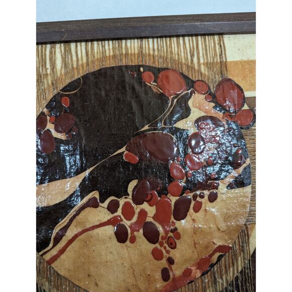 Harriet Hanson Mixed Media Artist 1970's 15" X 12" Chicago Artist See Photos - Picture 6 of 12